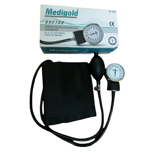 Aneroid Sphygmomanometer Medigold Aneroid BP Machine